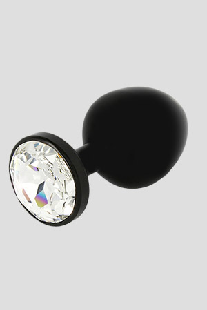 Plug Anale con Gioiello Diogol 3cm Nero Plug Anale con Gioiello Diogol 3cm Nero