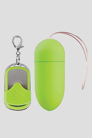 Ovulo Wireless 10 Modalità di Vibrazione Big Verde Ovulo Wireless 10 Modalità di Vibrazione Big Verde